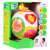 HolaToys Catch-Me Activity Ball, interaktives Babyspielzeug mit Lichtern und Geräuschen, farbenfrohes Design mit Tierfiguren, ab 6 Monaten