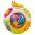 HolaToys Catch-Me Activity Ball, interaktives Babyspielzeug mit Lichtern und Geräuschen, farbenfrohes Design mit Tierfiguren, ab 6 Monaten