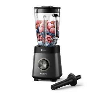 Mixér Philips HR3040/00, 1200W, 2L, čierny, s technológiou ProBlend Plus, na smoothie, polievky a omáčky - Hriankovače a Stolné mixéry