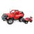 CaDA TECHNIC Red Jeep Off-Road Building Block Car 2-in-1 Model