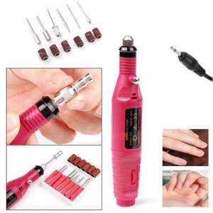 Mini mașină electrică de șlefuit unghii colaj, set de freze de unghii - Scaune de salon, Set de unghii, Dispozitiv de îngrijire facială și Polizor de unghii