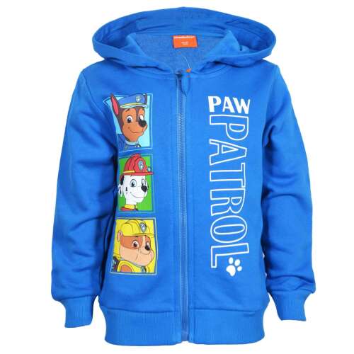 Nickelodeon Paw Patrol Chase Kapuzenpullover mit Reißverschluss für Jungen, Blau, 7-8 Jahre (122-128 cm)