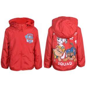 Rote Nickelodeon Paw Patrol Squad Übergangsjacke mit Fleecefutter für Jungen, Vorder- und Rückseite - Babys & Toddler