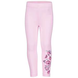 Ružové legíny Blue Seven pre dievčatá s kvetinovým vzorom - Bábätká & Batoľatá
