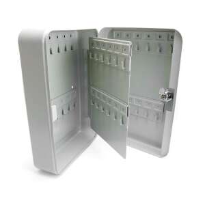 Metalowy schowek na klucze z 48 haczykami, organizer na klucze, szafka na klucze - Szafka na klucze