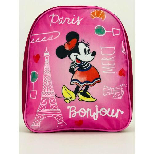Disney Minnie Egér Óvodai Hátizsák, Rózsaszín Gyerek Hátizsák Eiffel Toronnyal - Irodaszer és írószer
