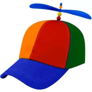 Malatec propeller hat, colorful baseball cap with spinning propeller - Malatec