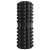 Black foam roller for muscle recovery and stretching