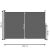 Springos retractable privacy screen dimensions