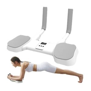 Nő használja a FitLife Plankpad-ot hasizom erősítésre - Alakformálás