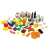 Playgo My Food Collection, 61-teiliges Plastik-Spielzeug-Lebensmittelset für Kinder, mit Obst, Gemüse, Snacks, Getränken und mehr