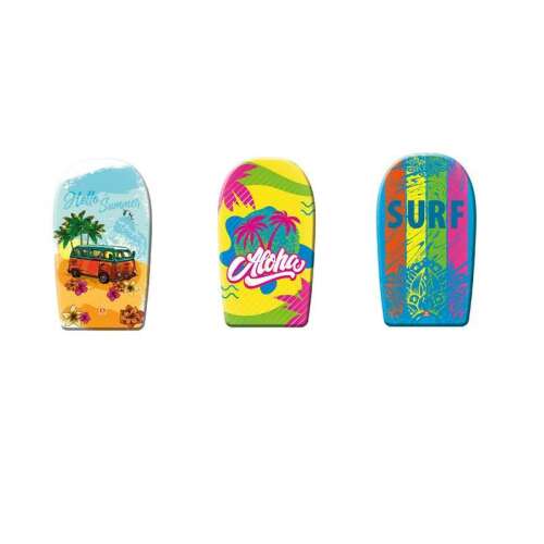 3 féle mintás 84 cm-es úszódeszka gyerekeknek, Hello Summer, Aloha, Surf - Otthon és kert