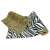 PlayBox zebra and leopard print felt roll, 0.45 x 5 meters, perfect for crafts, decorations, and scrapbooking