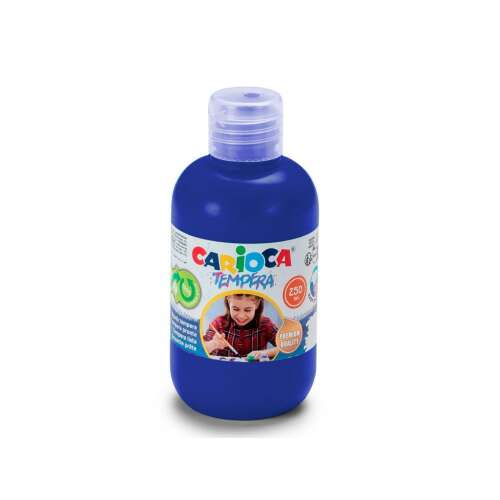 Carioca Ciánkék Tempera Festék, 250ml - Tempera