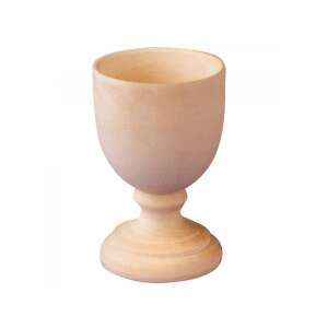 PlayBox Suport pentru ouă din lemn natural, 6,5 cm, pachet de 20 - Inscripții din lemn & elemente decorative