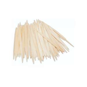 Set de 100 bețe din lemn plat PlayBox, perfecte pentru artizanat, modelare și multe altele - Inscripții din lemn & elemente decorative