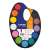 Playbox of Sweden 12 color watercolor palette with brush