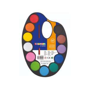 Playbox of Sweden 12 színű akvarell paletta ecsettel - Playbox