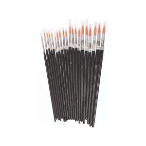 PlayBox 20 darabos kerek fejű ecset szett, ideális akril és olajfestéshez - Playbox