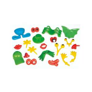 PlayBox Figurák Testrészei Szett 100 darabos kreatív játékhoz - Playbox