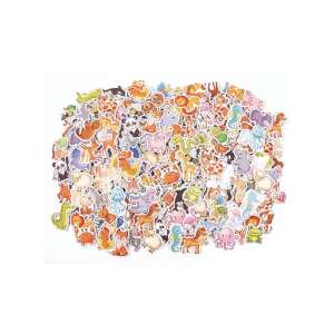 PlayBox 500 darabos puha állatos matrica szett, aranyos állatos matricák gyerekeknek, állatos matricák kézműveskedéshez, állatos matricák scrapbookoláshoz - Playbox