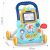 Premergator interactiv, educational, pentru copii 1 an+, 40x40x32 cm, roz/albastru, Roz 99025027