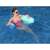 Woman relaxing in pool on Bestway H2OGO! Comfort Plush inflatable hammock