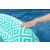 Close-up of Bestway H2OGO! Comfort Plush floating hammock fabric