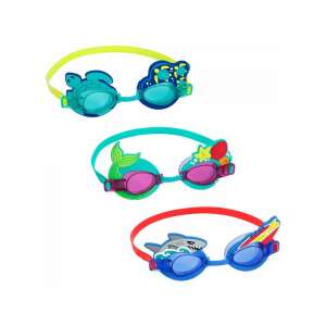 Bestway Aqua Pals úszószemüveg gyerekeknek, 3 féle mintával: teknős, sellő, cápa - Úszószemüveg