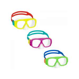 Mască de scufundare Bestway Explora Essential pentru copii, disponibilă în culorile galben, roz și verde - Măști de scufundare