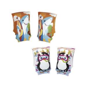 Bestway Brațe De Înot Pentru Copii Cu Design De Rechin Și Pinguin - Aripioare de înot