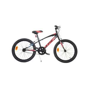 Schwarz-rotes Dino Bikes MTB-Fahrrad für Kinder, 20 Zoll Räder - Fahrrad für Kinder