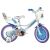Hókirálynő 16-Zoll Kinderfahrrad mit Eiskönigin Figuren