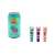 Create It! Candy Can Lipgloss-Set, 3 aromatisierte Lipglosse in einer Dose