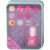 Canenco Create It! Kinder Make-up Set mit Lidschatten, Nagellack und Strasssteinen