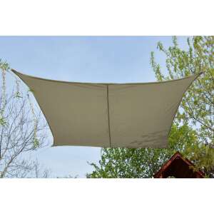 Napvitorla - Négyszögletes - Bézs - 2,6x2,6m