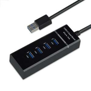 4 Port USB 3.0 SuperSpeed Hub - Kompakt