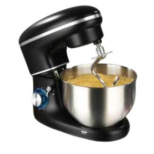 Konyhai Robotgép - 1500W - 6L Rozsdamentes Acél Tál - Fekete