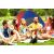 Trizand 4 person Kempings tent 190x190x123cm #blue-red 99062775