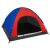 Trizand 4 person Kempings tent 190x190x123cm #blue-red 99062775