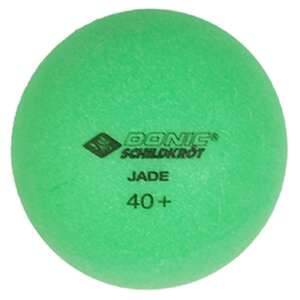 Minge de tenis de masă Donic Schildkröt Jade 40+ fără celuloid, verde - Mese tenis de masă, palete și accesorii