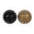 Trizand acupressure massage balls, black and gold