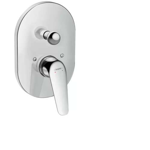 Grohe Novus falba építhető kád- és zuhanycsaptelep, króm