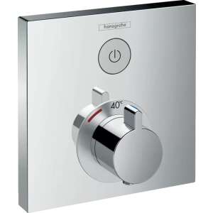 Hansgrohe ShowerSelect termosztát zuhanykeverő egy kivezetéshez, falba süllyesztett szereléssel - Hansgrohe