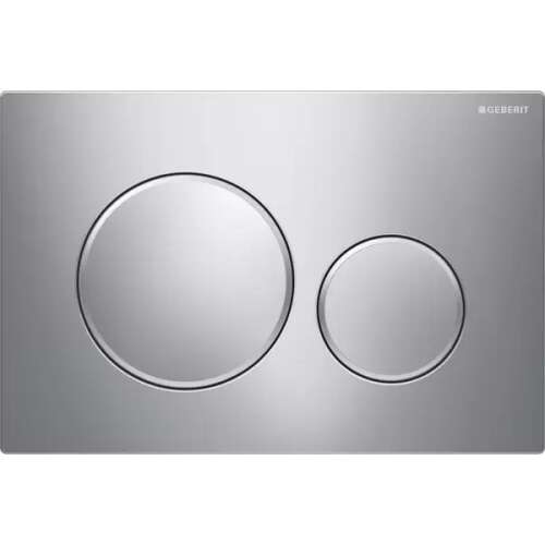 Geberit Sigma20 WC Öblítőtábla - Fényes/Matt Króm 99094585 - WC tartály tartozék