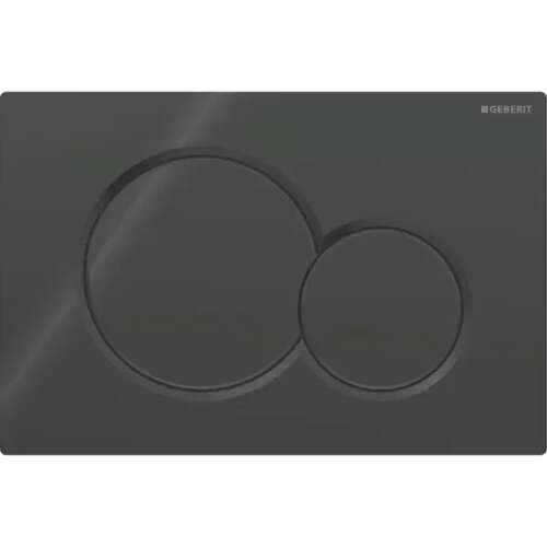 Płytka spłukująca Geberit Sigma01, czarna