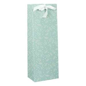 Italtasak CREATIVE Deluxe Plus 13x36x9 cm fagyöngy matt világoszöld sodort füles masnival 99100787 - Művészet & Hobbi