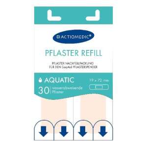 ACTIOMEDIC EasyAid wasserdichter Pflaster Nachfüllpack, 30 Stück - Häusliche Pflege
