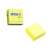 Stick'n Cube neon gelbe Haftnotizen, 400 Blatt