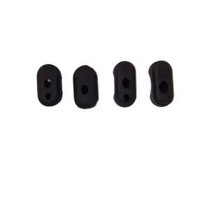 4 pack black rubber cable grommets for Xiaomi M365 electric scooter - Scootering